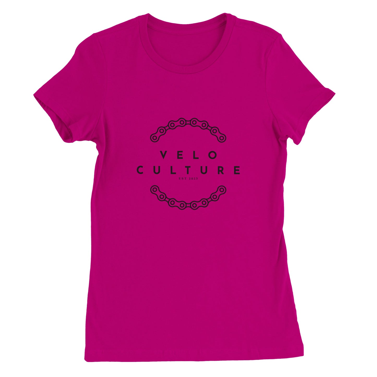 VeloCulture Premium Womens Crewneck T-shirt