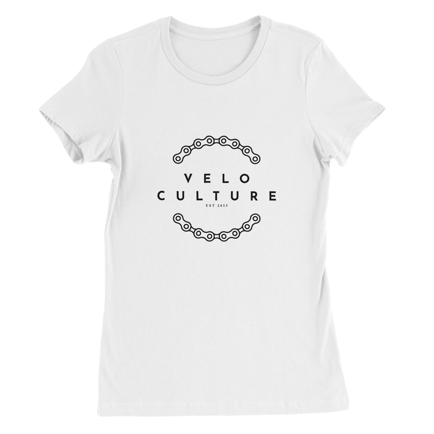 VeloCulture Premium Womens Crewneck T-shirt