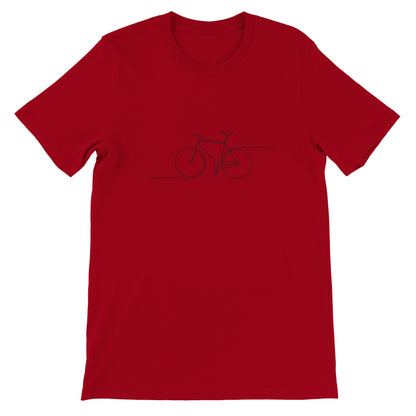 Premium Bicycle Unisex Crewneck T-shirt