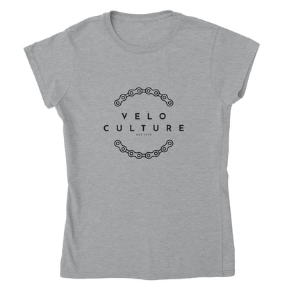 VeloCulture Classic Womens Crewneck T-shirt