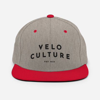 Snapback Velo Culture Logo Hat