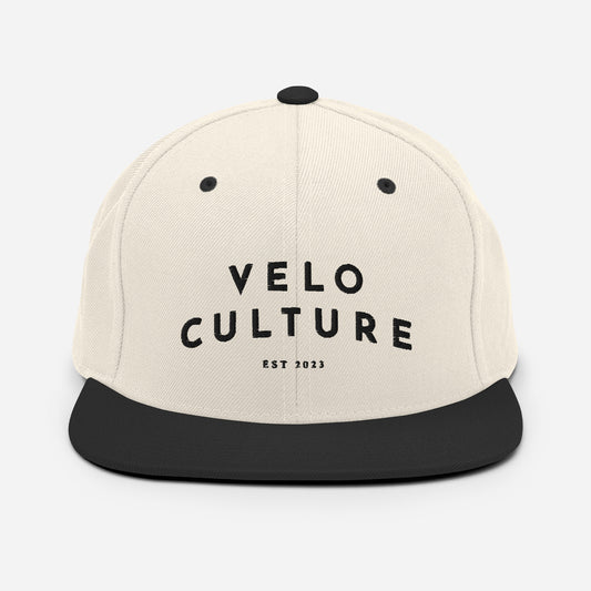 Snapback Velo Culture Logo Hat