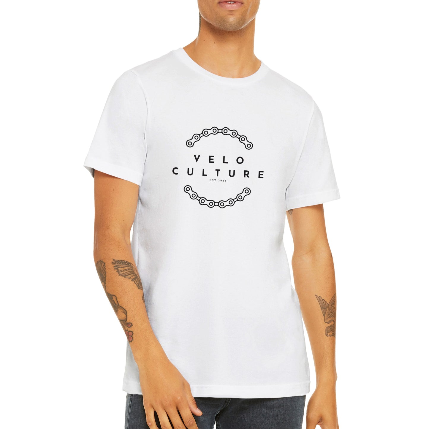 VeloCulture Premium Unisex Crewneck T-shirt