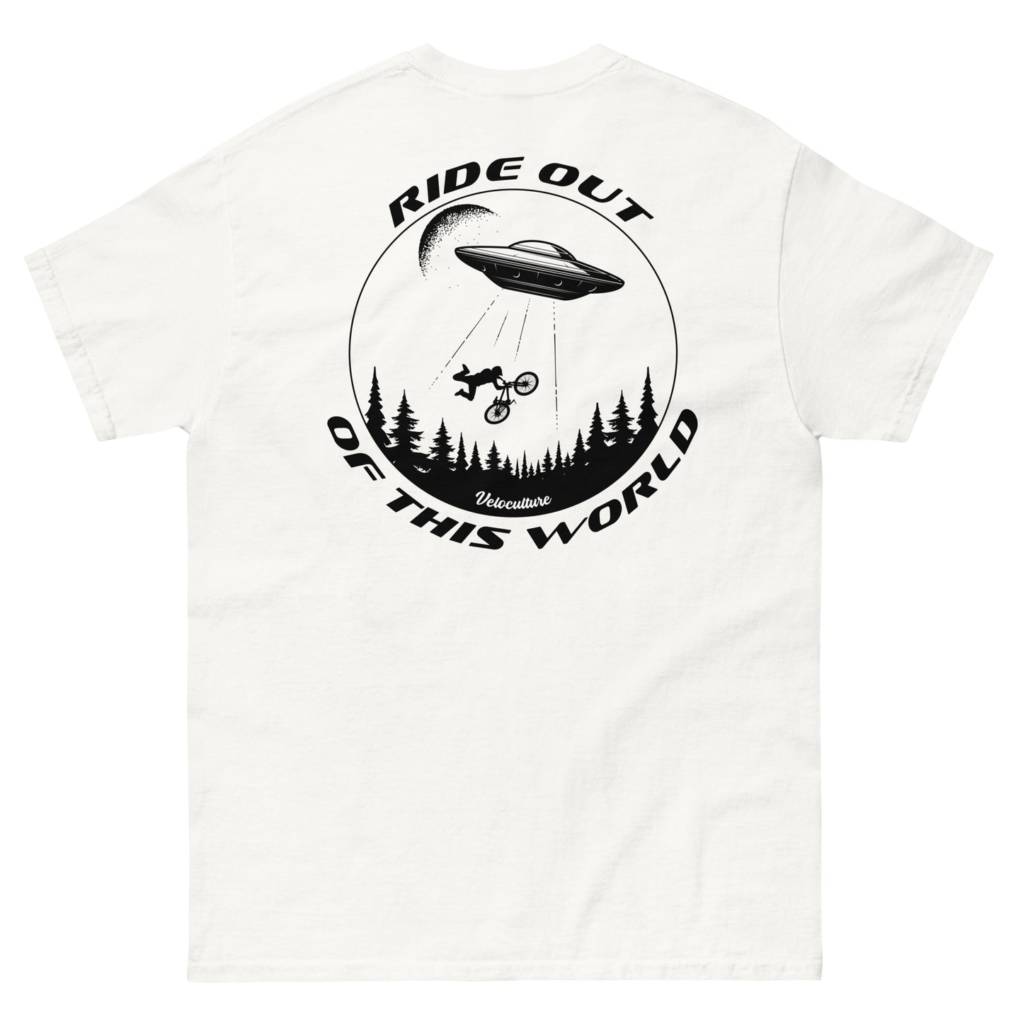 Ride Out of This World Tee - Back Logo